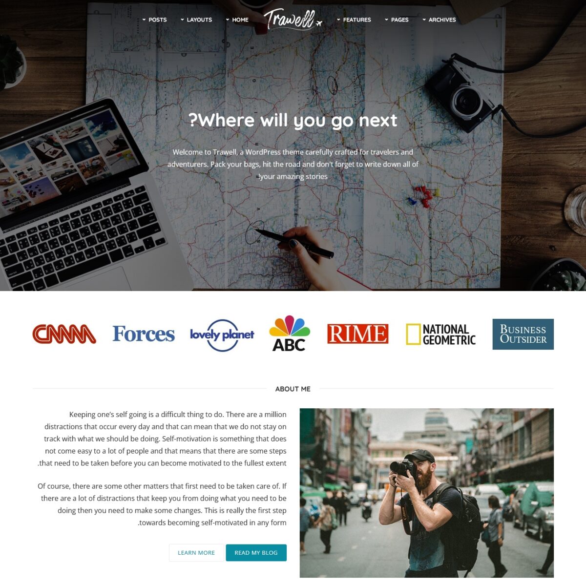 Best Free Premium Travel Wordpress Themes Webprecis