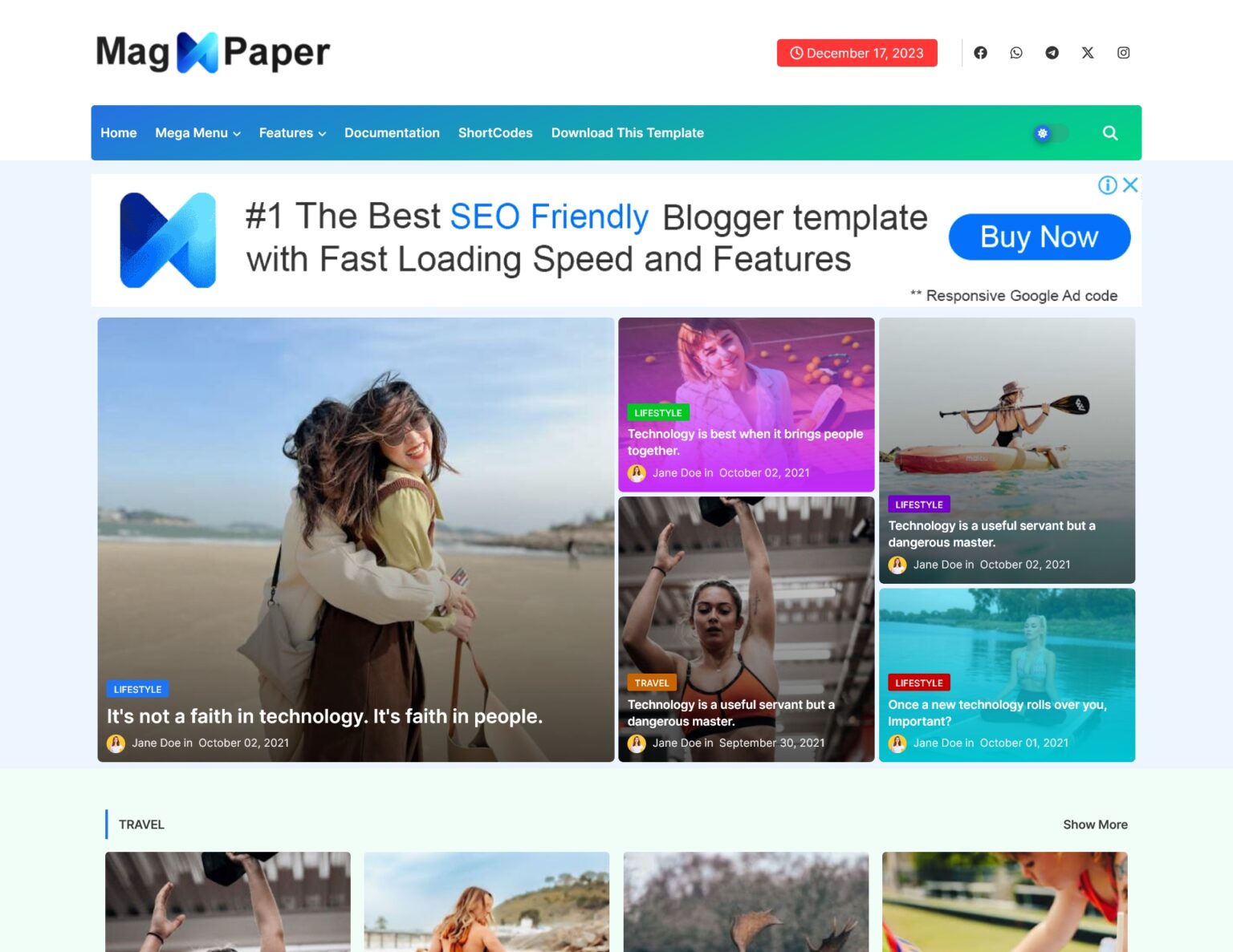 30+ Best Free Blogger Templates - Webprecis