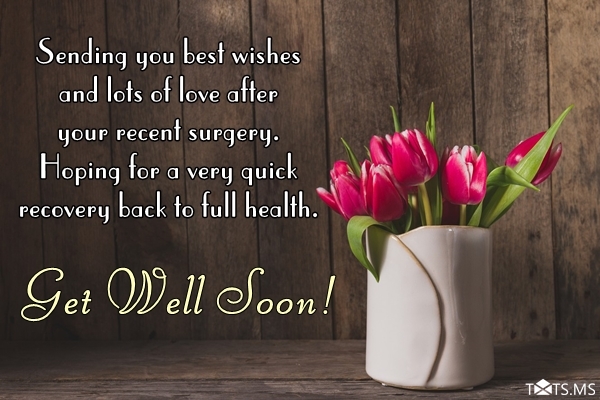 Get Well Soon Messages After Surgery - Webprecis