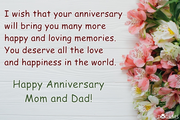Anniversary Quotes For Your Parents