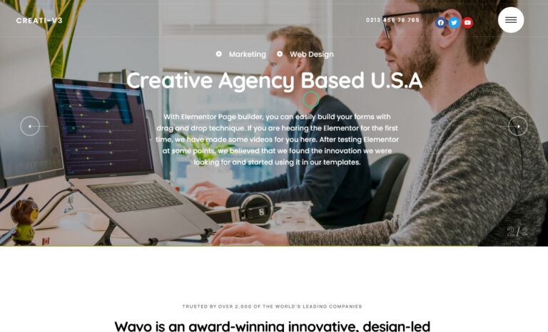 Creative Portfolio WordPress Theme